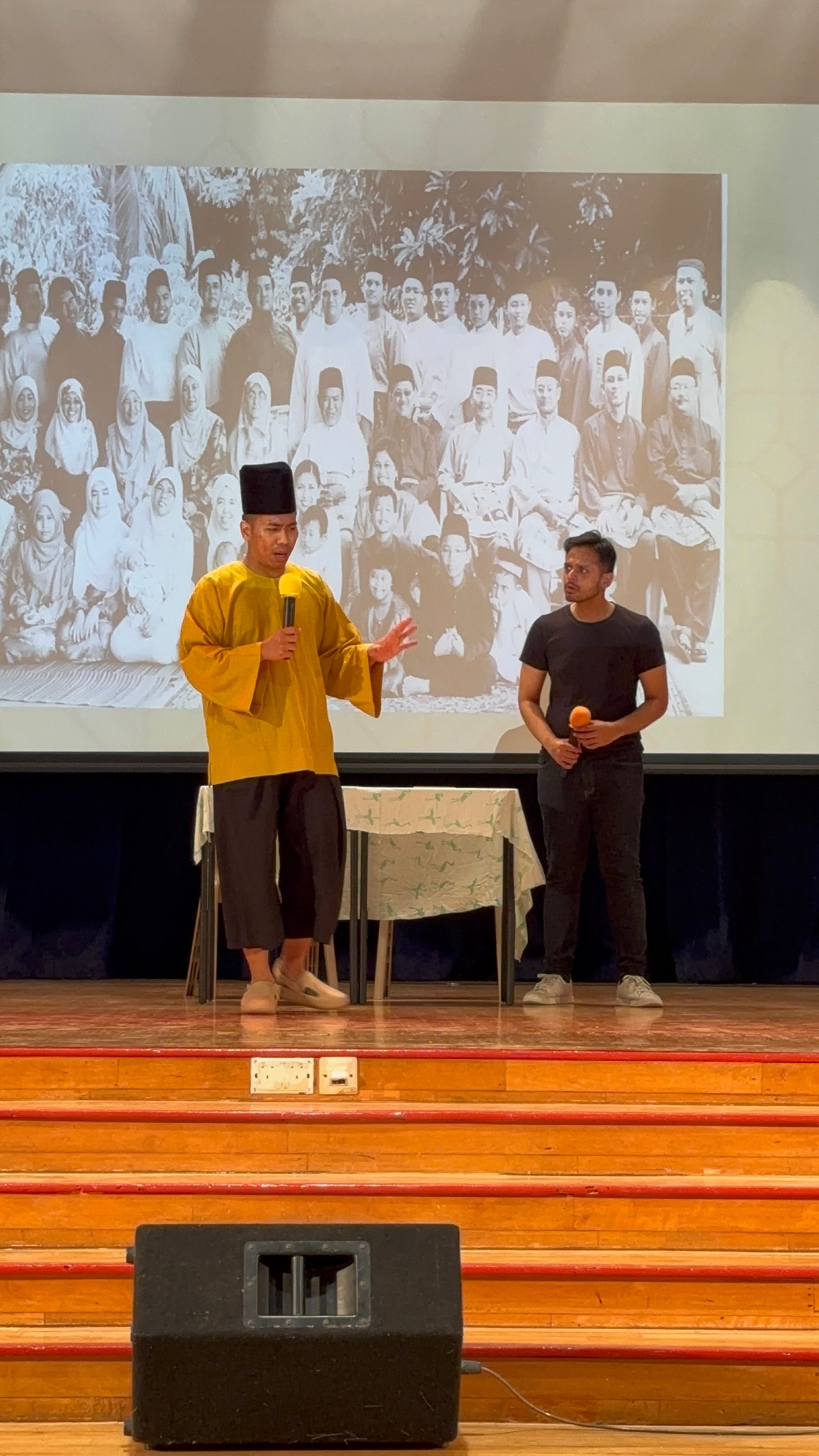 Skit performance by Wira Budaya performers